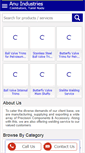 Mobile Screenshot of anuindustries.net